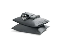gray bedding accessories   