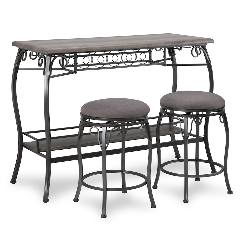 gray bought for clearance dinettes   