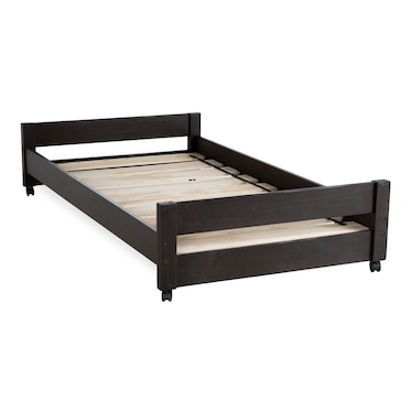 Levi II Twin Caster Bed