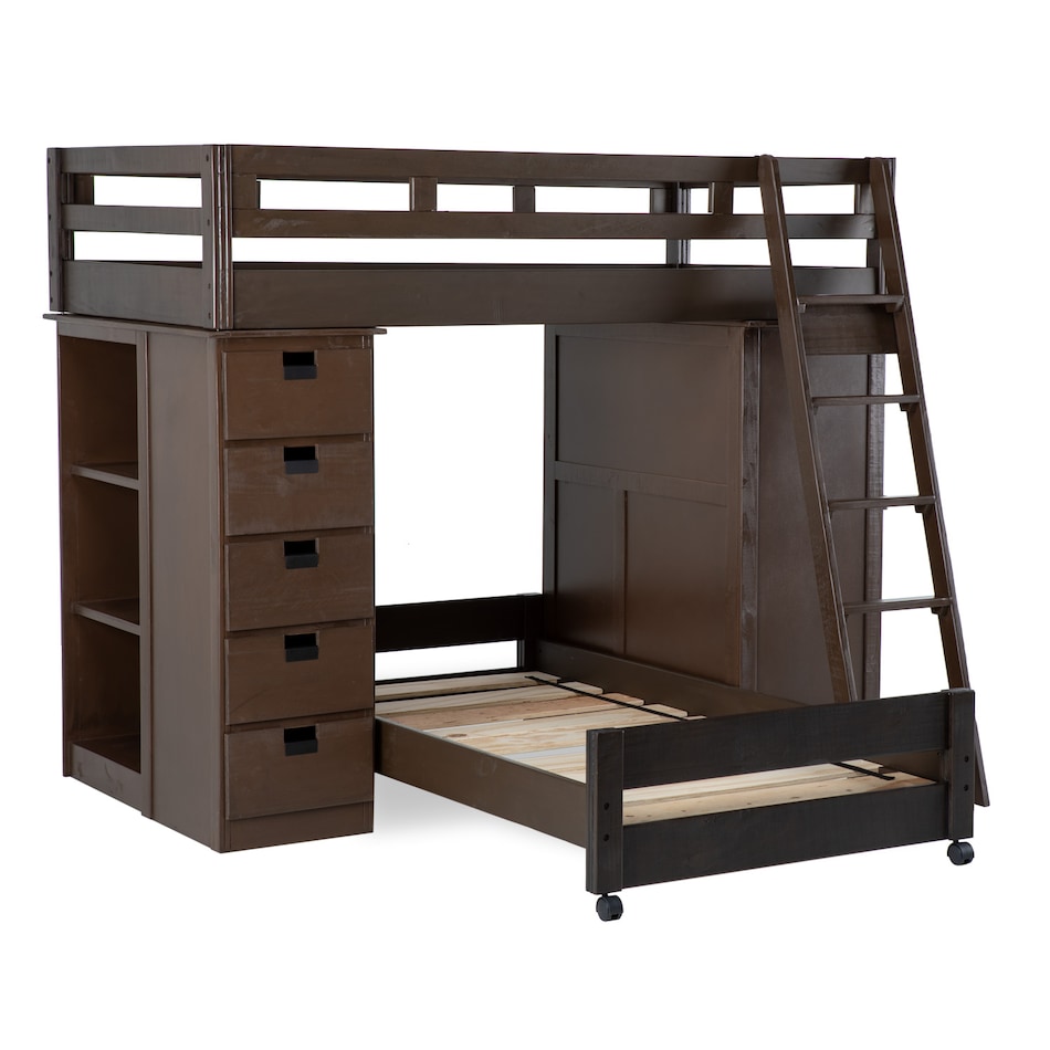 gray bunk beds ettloft  