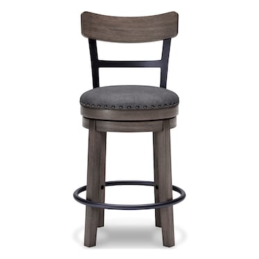 Cooper Grey Counter Stool