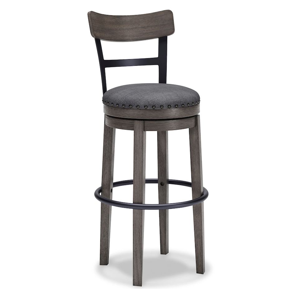 gray casual counter height stools   