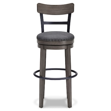 Cooper Grey Bar Stool