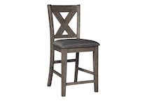 gray casual counter height stools   