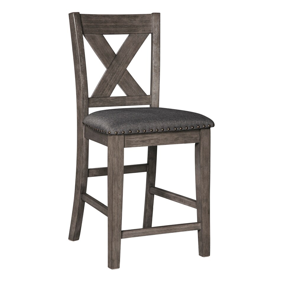 gray casual counter height stools   