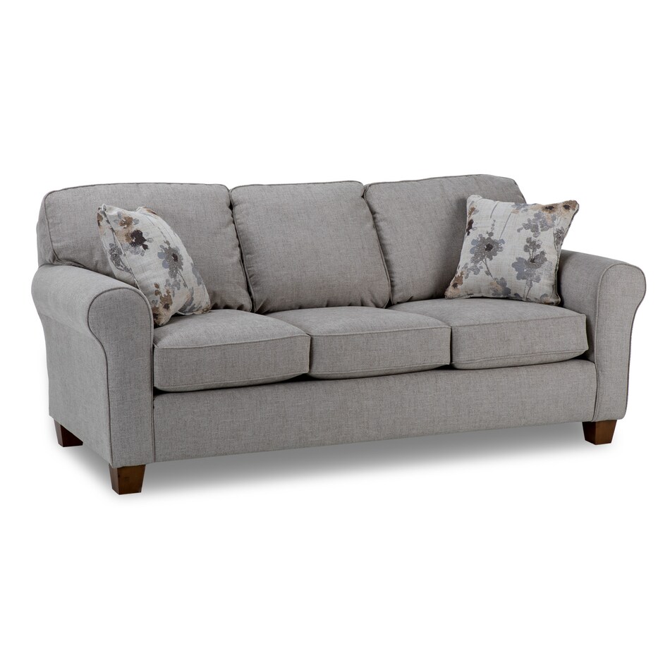 gray casual sofas   