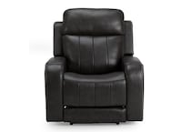 gray casual transitional recl sofa   