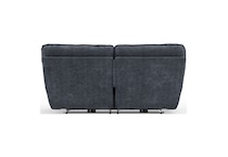 gray casual transitional recl sofa   