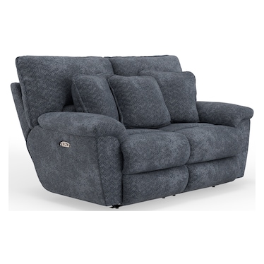 Fisher Power Reclining Loveseat