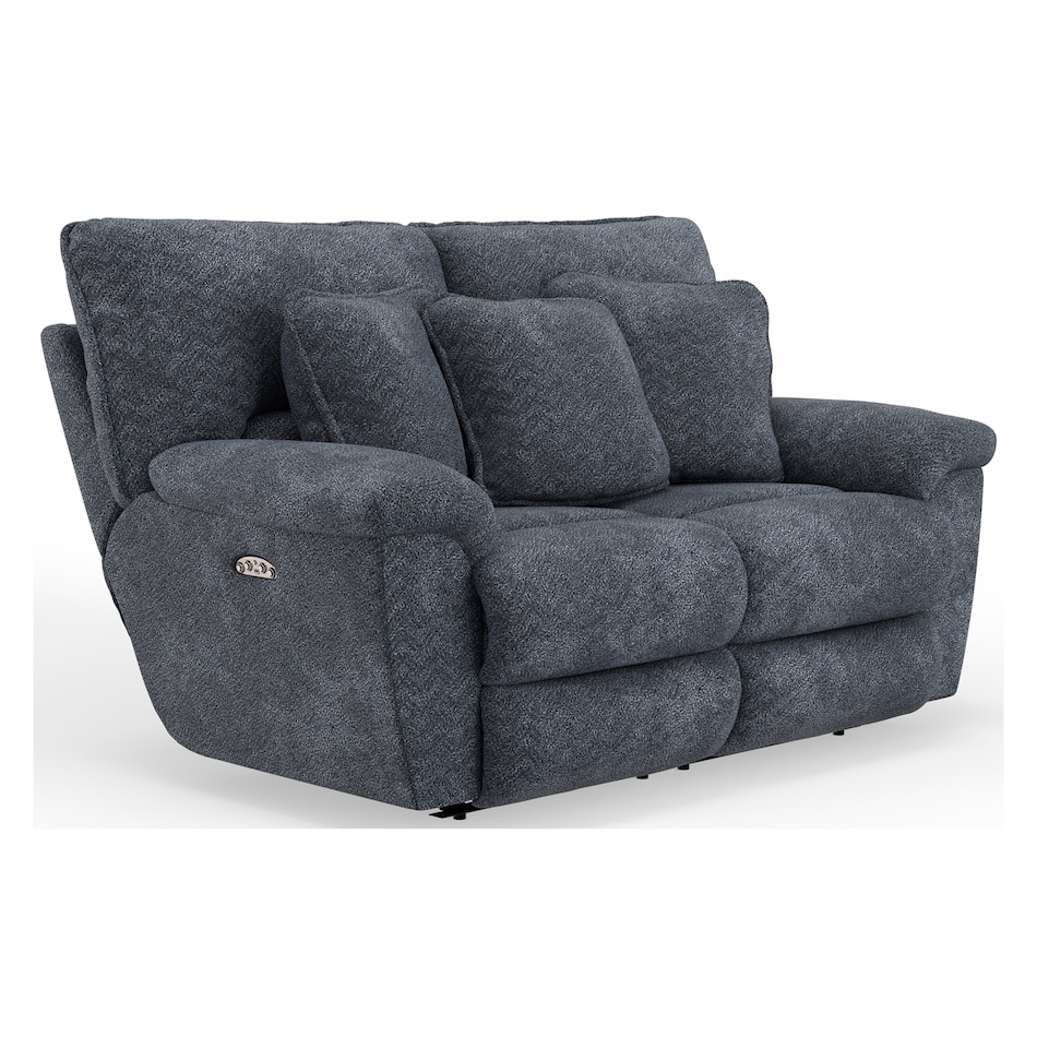 gray casual transitional recl sofa   