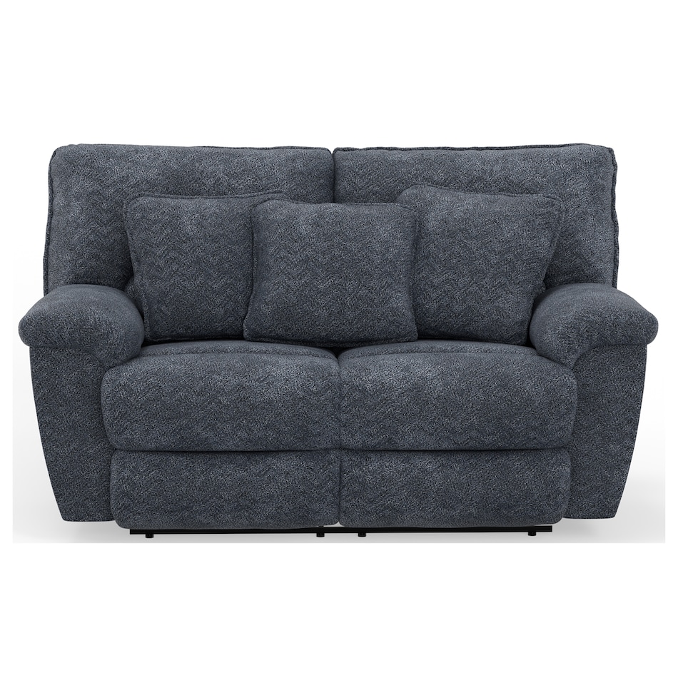 gray casual transitional recl sofa   