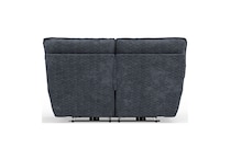 gray casual transitional recl sofa   