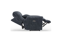 gray casual transitional recl sofa   