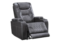 gray chaise wall recliner   