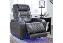 gray chaise wall recliner   