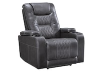 gray chaise wall recliner   