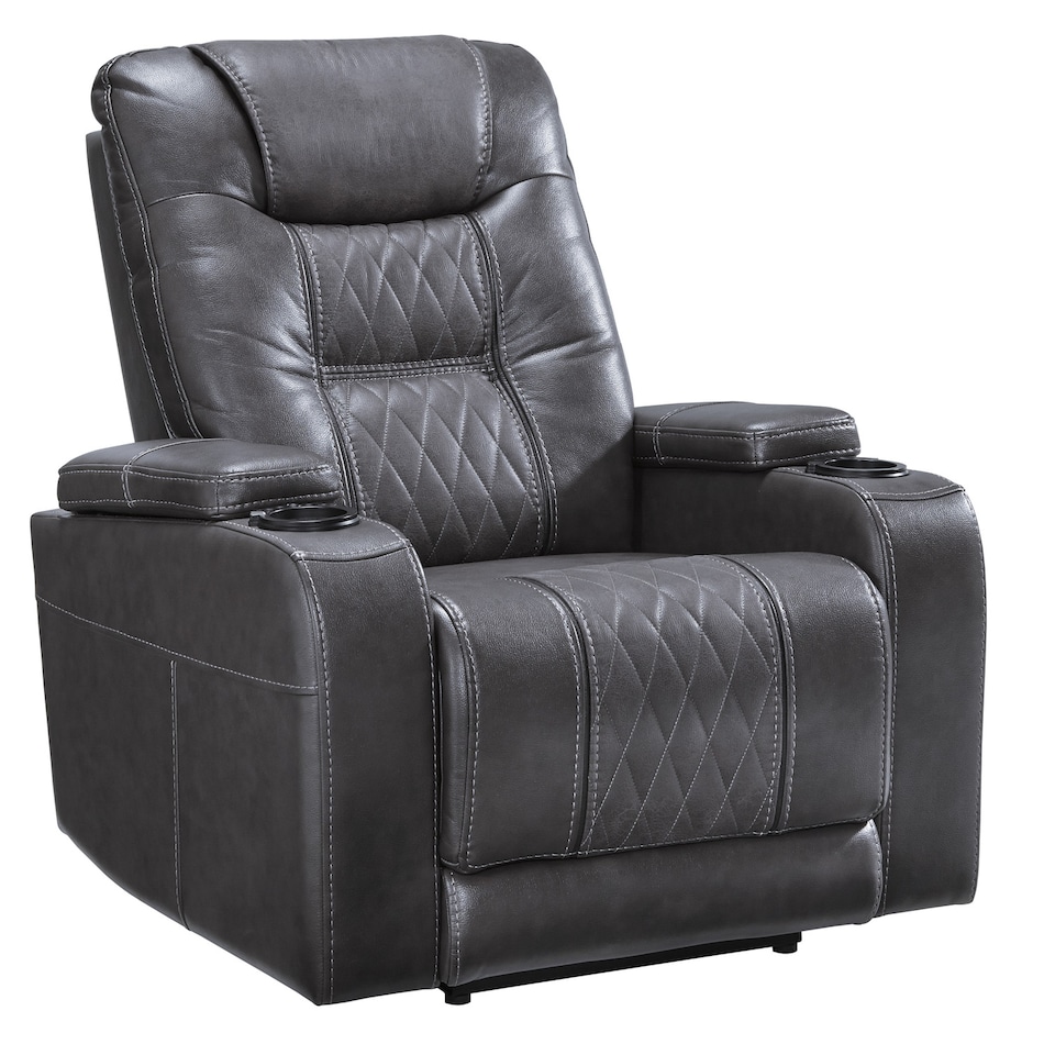 gray chaise wall recliner   