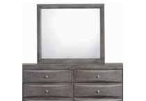 gray contemporary bedroom   