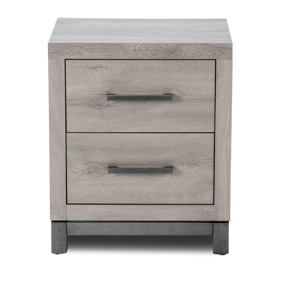 gray contemporary bedroom   