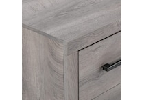 gray contemporary bedroom hns  