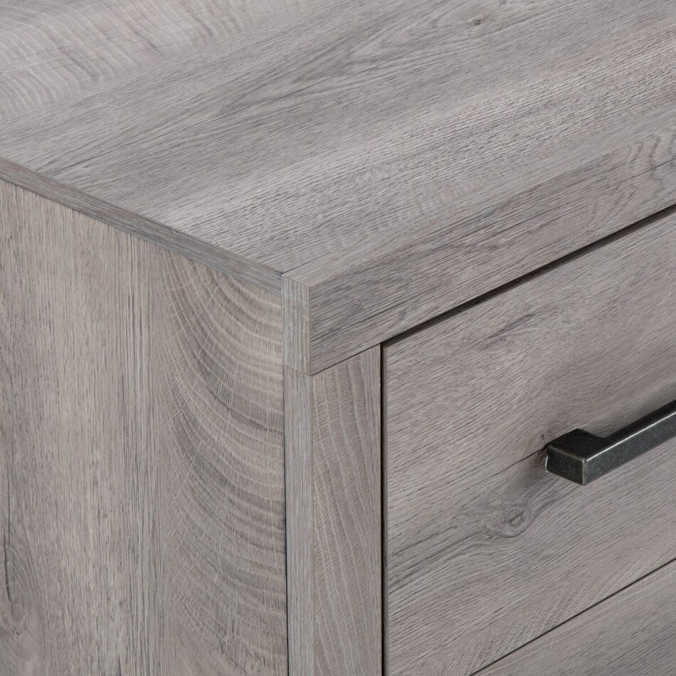 gray contemporary bedroom hns  