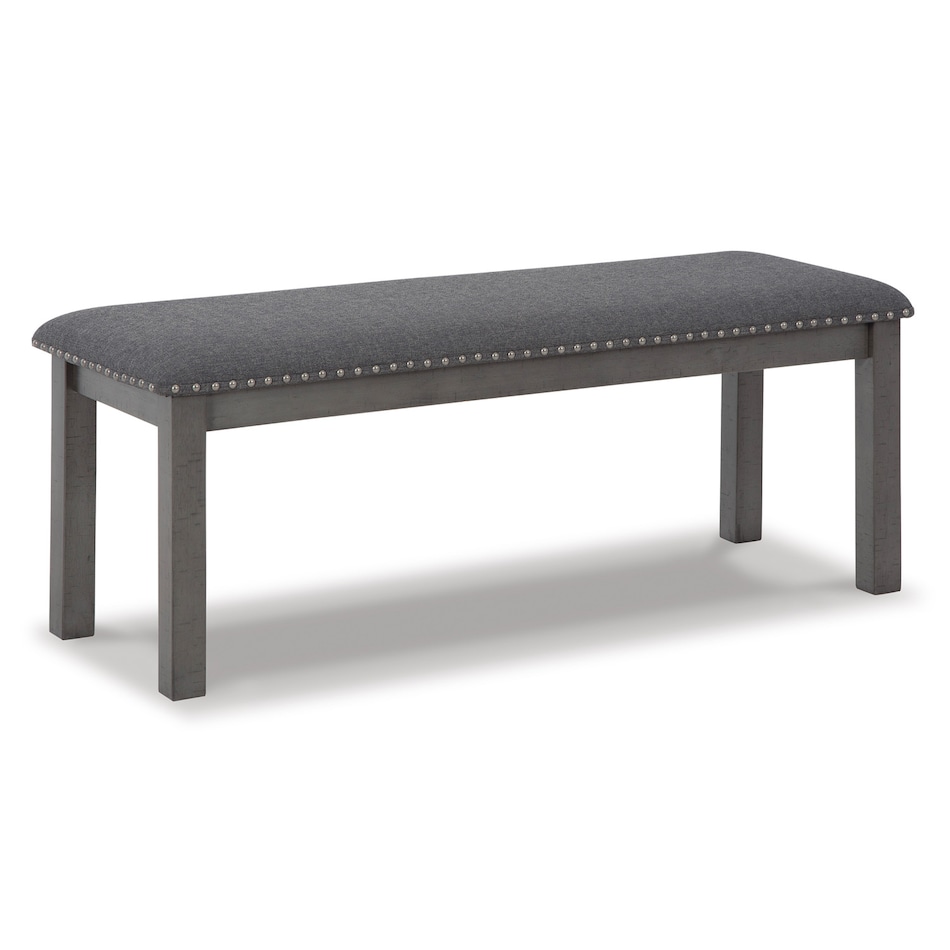 gray country formal dining room   