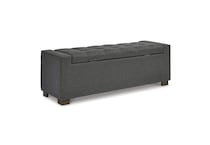 gray hall tree seats   