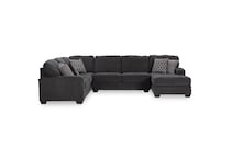 gray sectional stationary ase  