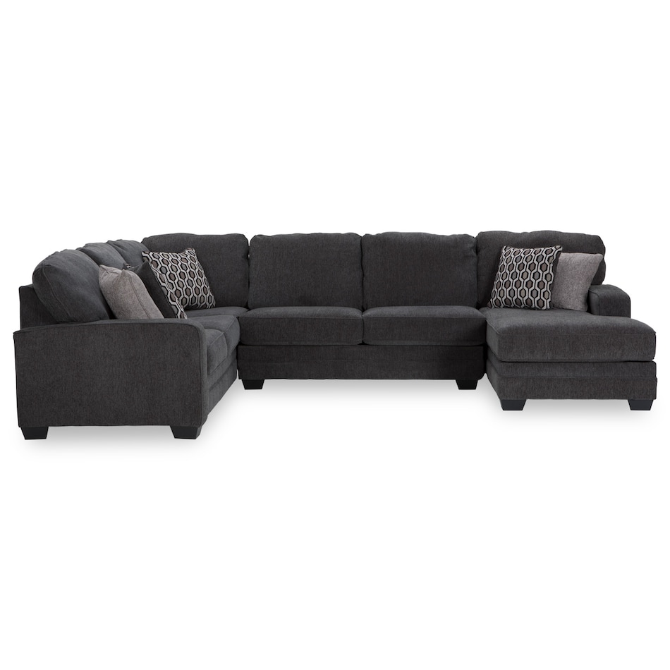 gray sectional stationary ase  