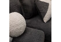 gray sectional stationary apc  