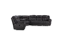 gray sectional w recliner hpp  