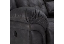 gray sectional w recliner hpp  