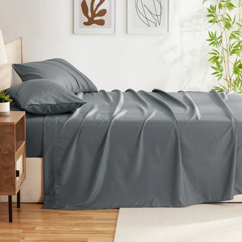 gray sheet set   