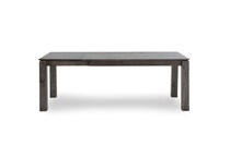 gray solid wood dining   