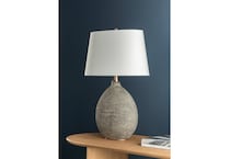 gray table lamp hlg  