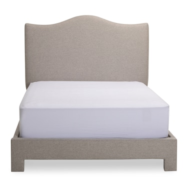 Aria King Upholstered Bed