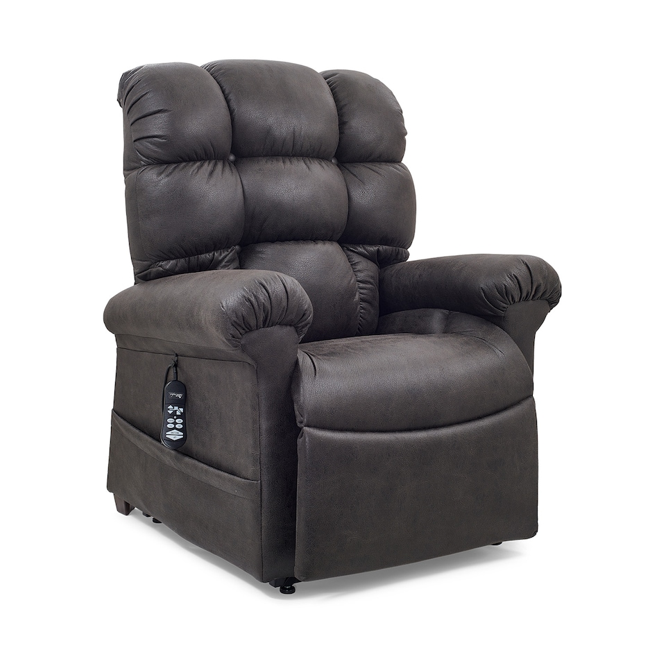 gray wall recliner   
