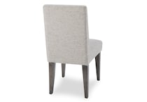 gray white solid wood dining   