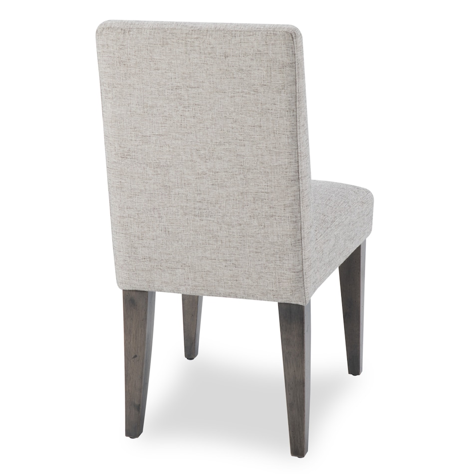 gray white solid wood dining   