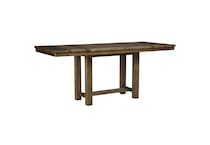 grayish brown beige country formal dining room   