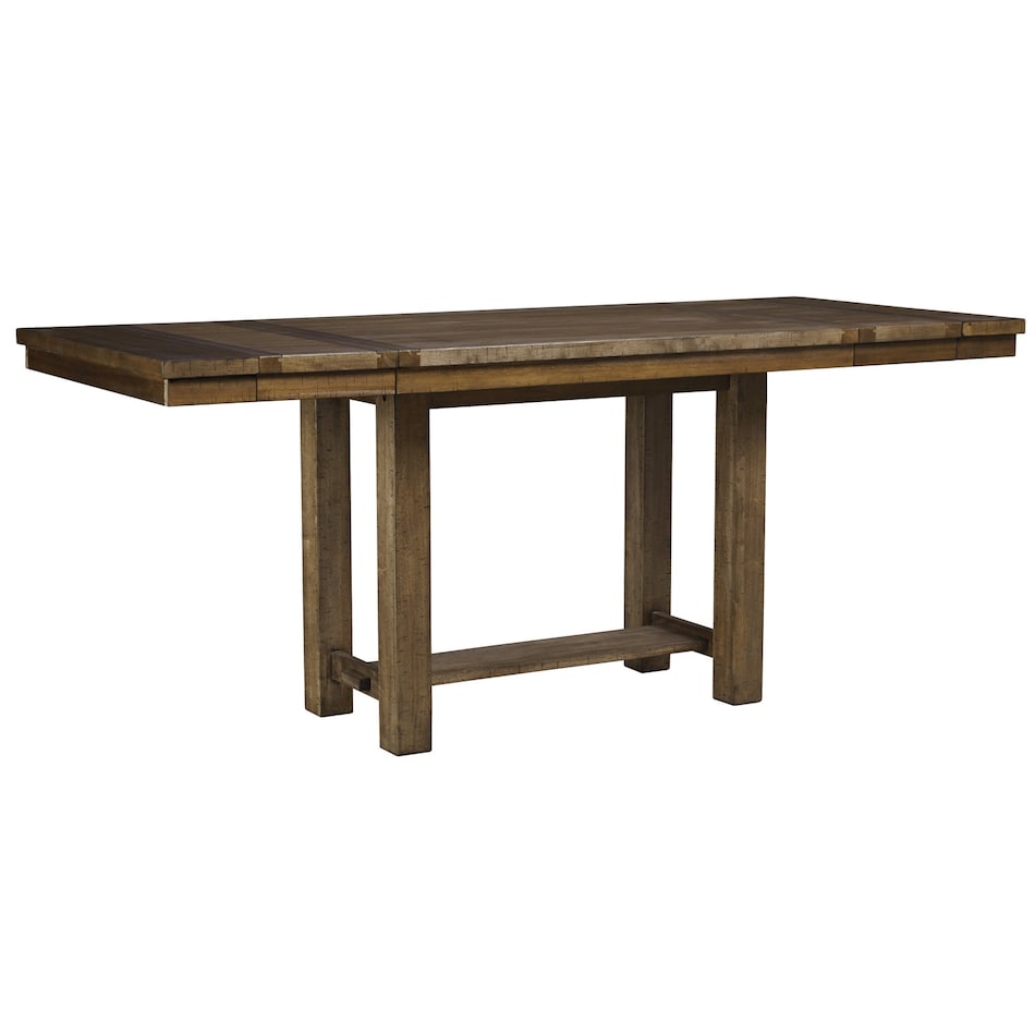 grayish brown beige country formal dining room   