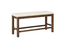grayish brown beige country formal dining room   