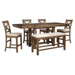 grayish brown beige country formal dining room apc  