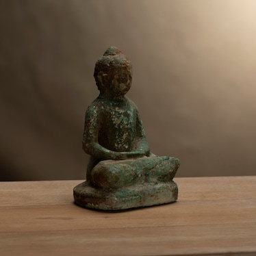 Green Stone Buddha