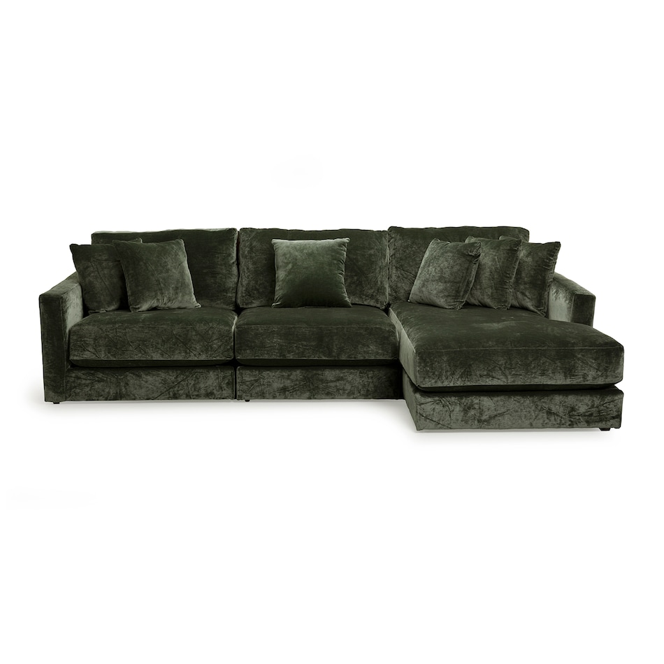 green sectional stationary jp  