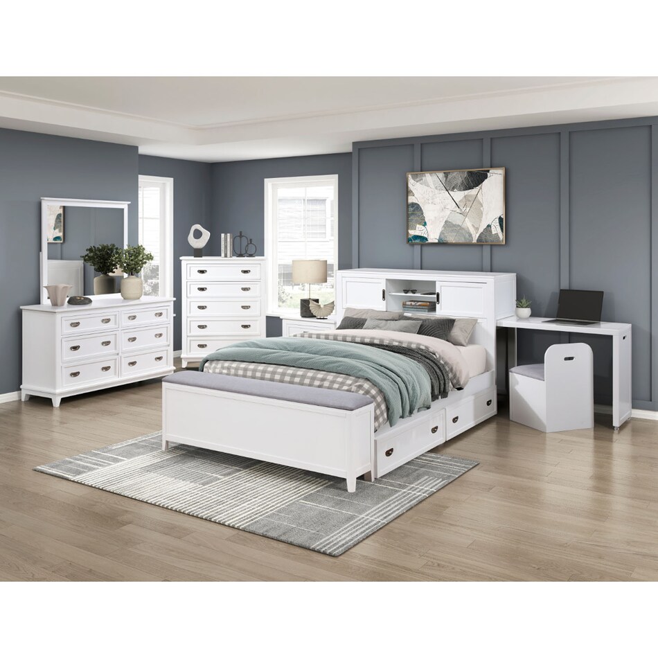 h white bed package hbfl  