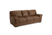 hps west tumbleweed leathermatch sofa   