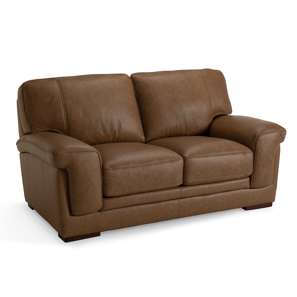 hps west tumbleweed leathermatch sofa   