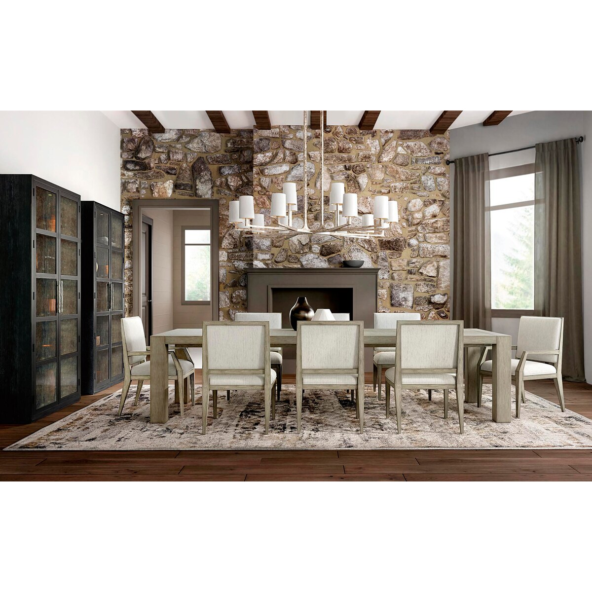 h gray table