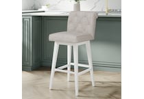 h beige fab stool seat h  